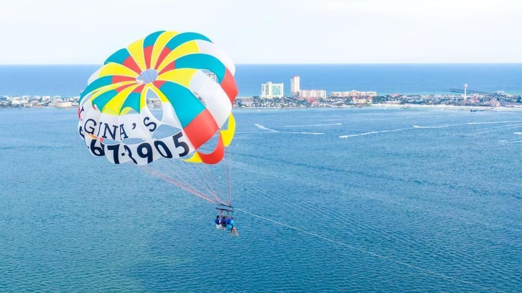 Ocean Front Penthouse Suite Panoramic Views Of Gulf,Pensacola Beach,Pier, & Bay エクステリア 写真