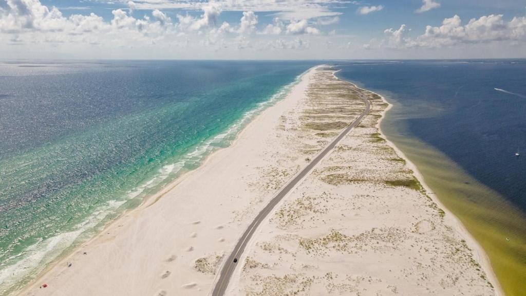 Ocean Front Penthouse Suite Panoramic Views Of Gulf,Pensacola Beach,Pier, & Bay エクステリア 写真