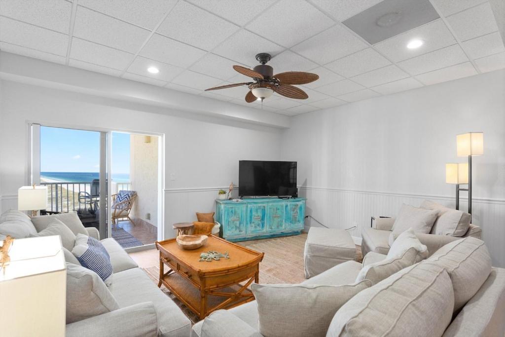Ocean Front Penthouse Suite Panoramic Views Of Gulf,Pensacola Beach,Pier, & Bay エクステリア 写真