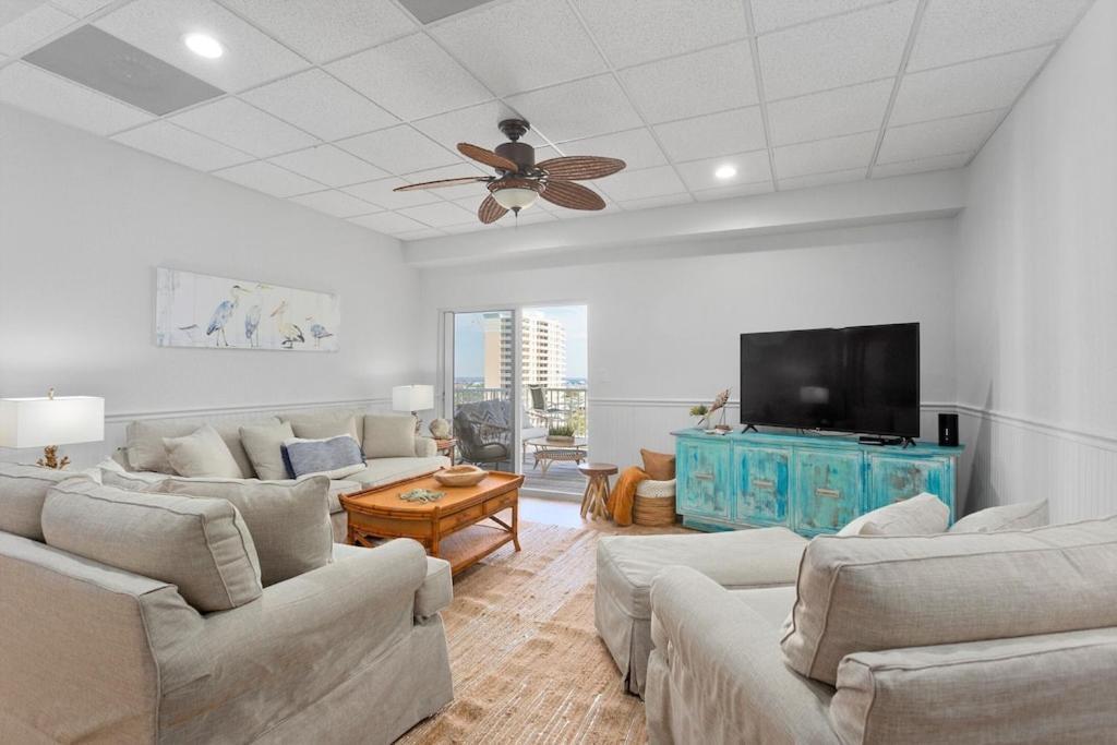Ocean Front Penthouse Suite Panoramic Views Of Gulf,Pensacola Beach,Pier, & Bay エクステリア 写真
