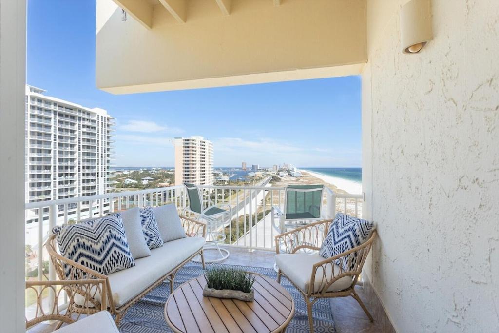 Ocean Front Penthouse Suite Panoramic Views Of Gulf,Pensacola Beach,Pier, & Bay エクステリア 写真