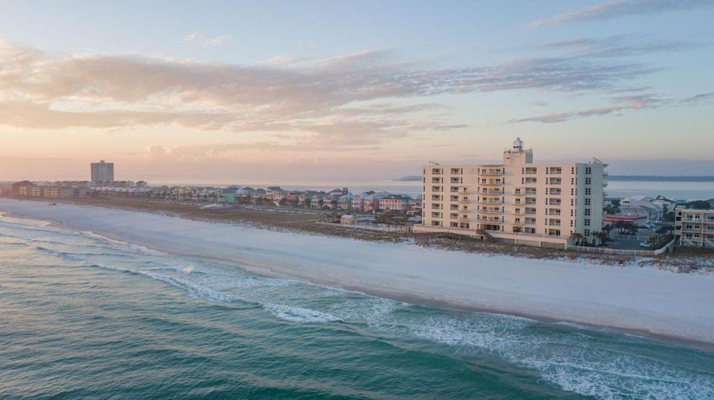 Ocean Front Penthouse Suite Panoramic Views Of Gulf,Pensacola Beach,Pier, & Bay エクステリア 写真